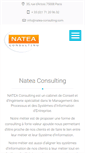 Mobile Screenshot of natea-consulting.com