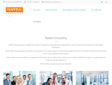 Tablet Screenshot of natea-consulting.com